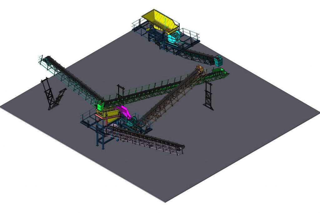 Layout impianti 3D Festari Studio Tecnico