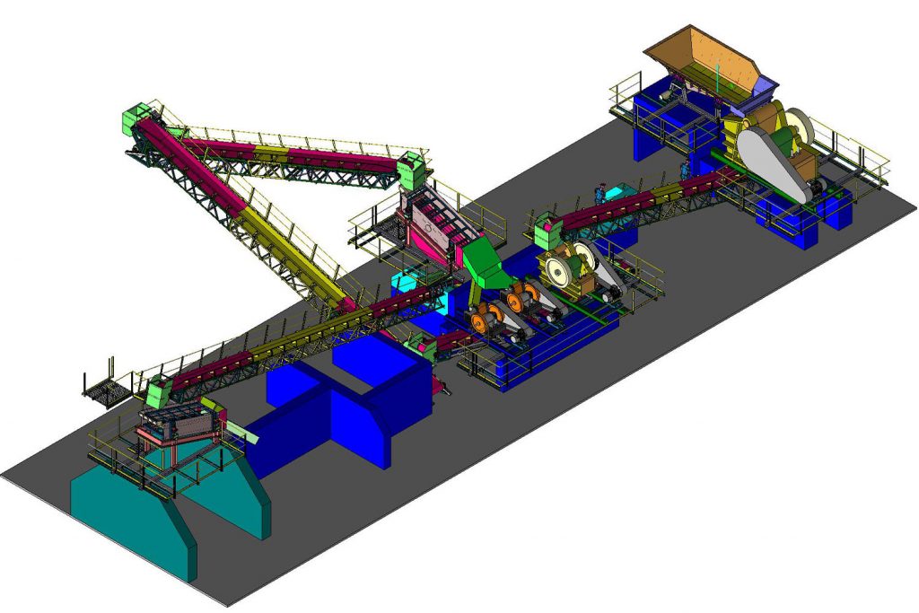 Layout impianti 3D Festari Studio Tecnico